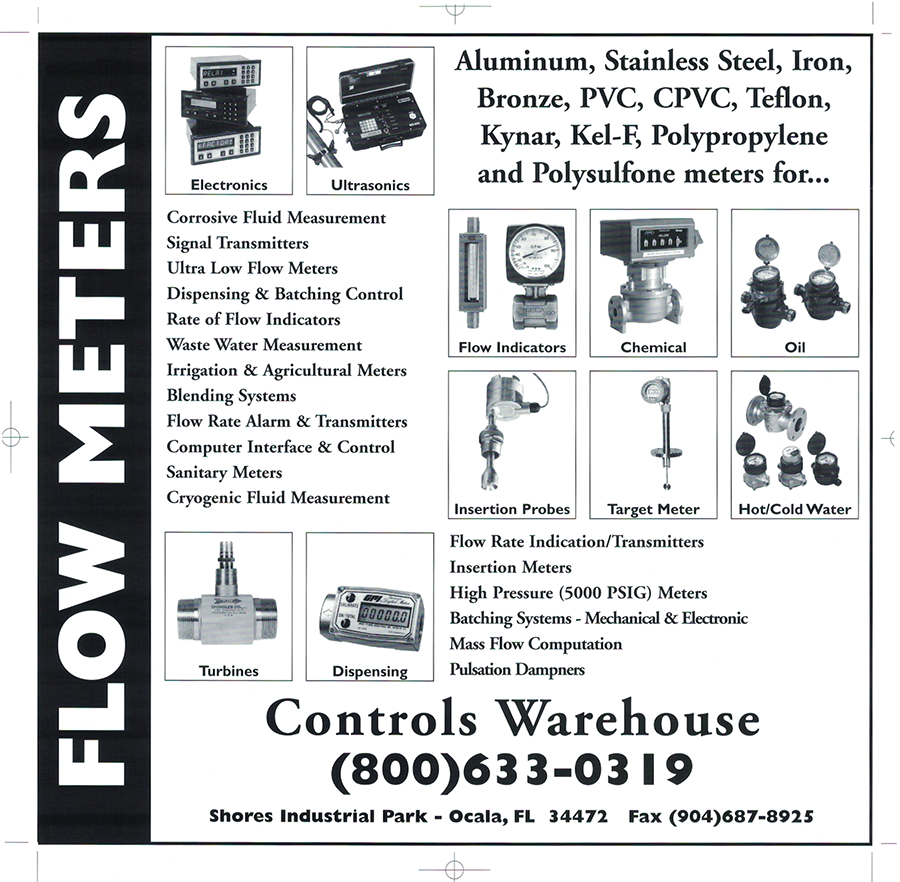 Controls Warehouse Advertisement - Mark Woodson